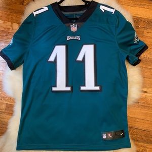 NWOT Authentic On Field Stitched Eagles Jersey